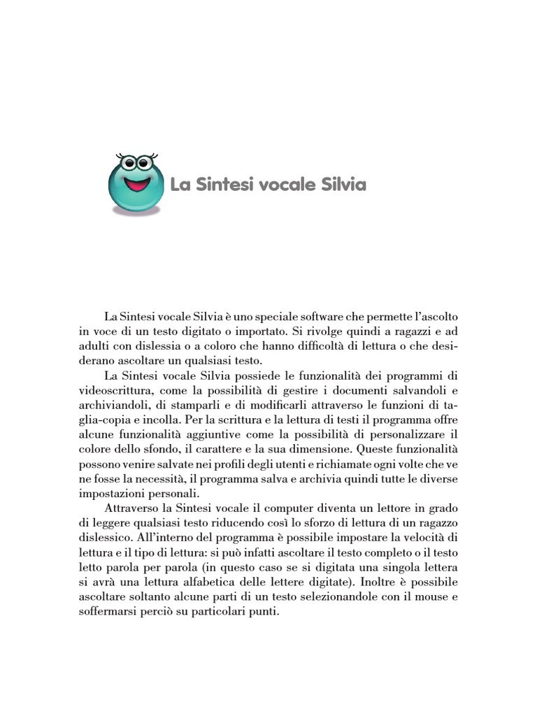 sintesi vocale silvia sintesi vocale silvia